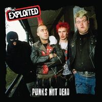The Exploited - Punk's Not Dead (Red/Black Splatter)