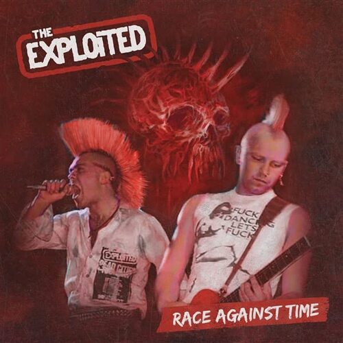 The Exploited - Race Against Time (Red Marble)