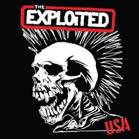The Exploited - Usa (Blue) vinyl cover