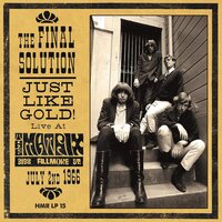 The Final Solution - Just Like Gold: Live At The Matrix 1966 vinyl cover