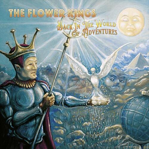 The Flower Kings - Back In The World Of Adventures (Transparent Sun) vinyl cover