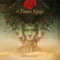 The Flower Kings - Desolation Rose (Slightly Gold: Crystal Clear & Solid Gold) vinyl cover