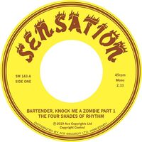 The Four Shades Of Rhythm - Bartender Knock Me A Zombie Part 1 & 2 vinyl cover