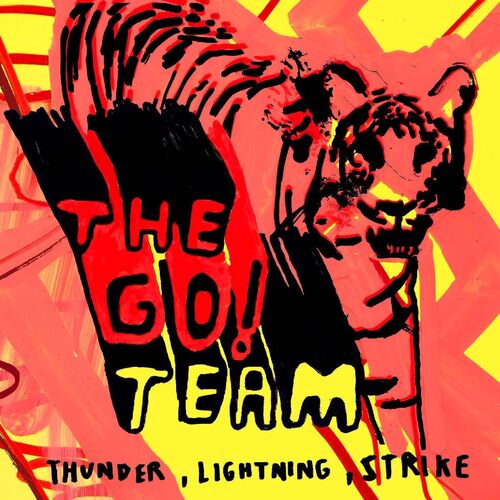 The Go! Team - Thunder, Lightning, Strike vinyl cover