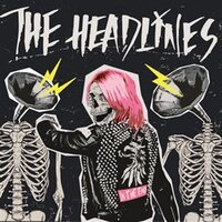 The Headlines - In the End (Pink/White/Black Haze) vinyl cover