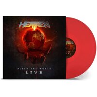 The Heathen - Bleed the World: Live (Translucent Red) vinyl cover