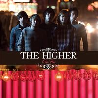 The Higher - On Fire (Tri-Color Black, Hot Pink, Cyan) vinyl cover