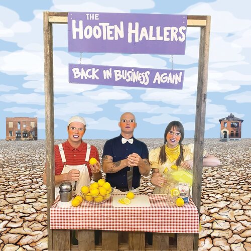 The Hooten Hallers - Back In Business Again vinyl cover