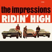 The Impressions - Ridin' High vinyl cover