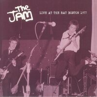The Jam - Live At The Rat, Boston, 13th Oct 1977 vinyl cover