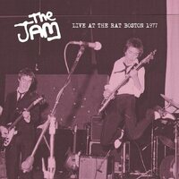 The Jam - Live At The Rat, Boston, 13th Oct 1977 vinyl cover