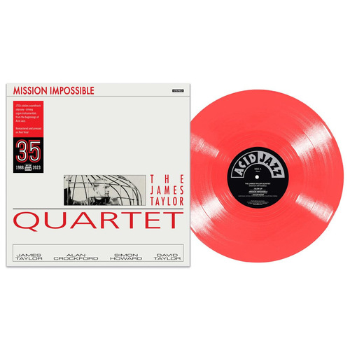 The James Taylor Quartet - Mission Impossible (Red) vinyl cover
