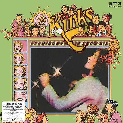 The Kinks - Everybody's In Show-Biz 2022 Standalone vinyl cover