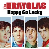 The Krayolas - Happy Go Lucky (Neon) vinyl cover