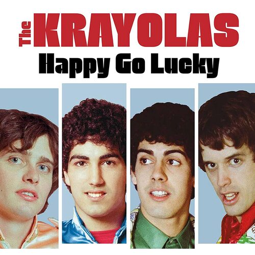 The Krayolas - Happy Go Lucky (Neon) vinyl cover