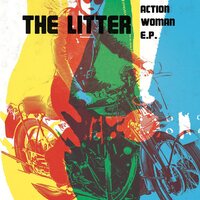 The Litter - Action Woman EP vinyl cover