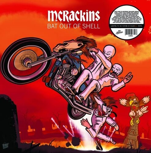 The Mcrackins - Bat Out Of Shell vinyl cover