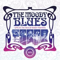 The Moody Blues - Live At The Isle Of Wight Festival 1970 vinyl cover
