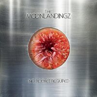 The Moonlandingz - No Rocket Required (Pink) vinyl cover