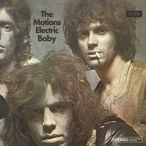 The Motions - Electric Baby - Limited Silver vinyl cover