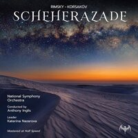 The National Symphony Orchestra - RImsky-Korsakov Scheherazade vinyl cover