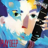 The Outfield - Play Deep (Translucent Blue) vinyl cover