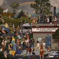 The Planet Smashers - On The Dancefloor vinyl cover