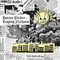 The Raging Nathans - Split vinyl cover