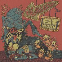 The Raging Nathans - Split vinyl cover