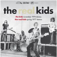 The Real Kids - Kids November 1974 Demos / Real Kids 1977 Demos / Live At The Rat vinyl cover