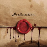 The Red - Declaration vinyl cover