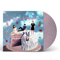 The Regrettes - Feel Your Feelings Fool! (Marbled Pink & Blue) vinyl cover
