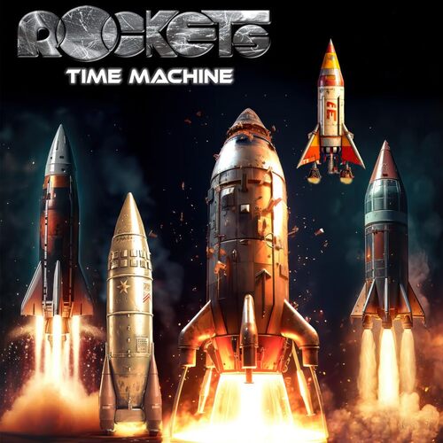 The Rockets - Time Machine vinyl cover