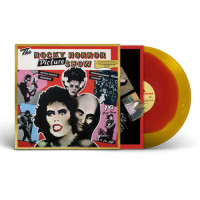 The Rocky Horror Picture Show - The Rocky Horror Picture Show Soundtrack (50th Anniversary; Red/Gold) vinyl cover