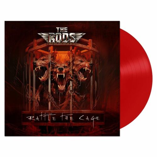 The Rods - Rattle The Cage (Red) vinyl cover