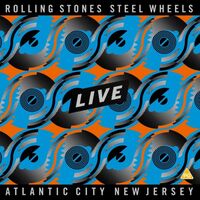 The Rolling Stones - Steel Wheels Live: Atlantic City New Jersey vinyl cover