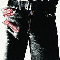 The Rolling Stones - Sticky Fingers vinyl cover