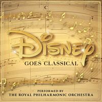 The Royal Philharmonic Orchestra - Disney Goes Classical vinyl cover