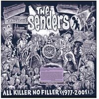 The Senders - All Killer No Filler 1977-2001 vinyl cover