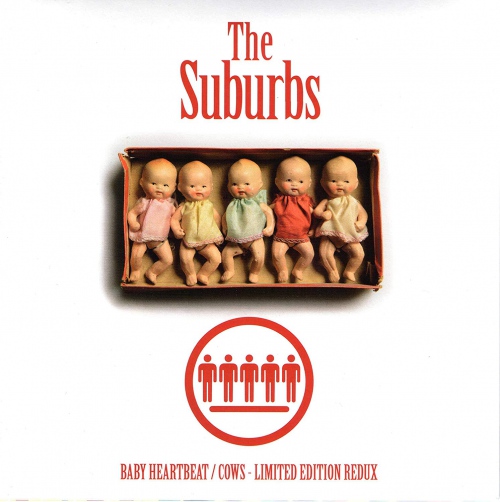The Suburbs - Cows B/w Baby Heartbeat vinyl cover