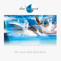 The Tangent - Music That Died Alone (Limited Crystal Clear, Silver & Blue Marbled) vinyl cover