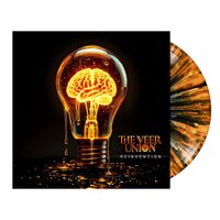 The Veer Union - Reinvention (Black, Orange, White Splatter) vinyl cover