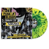 The Vibrators - Punk 'N' Bleach - A Tribute To Nirvana (Green Splatter) vinyl cover