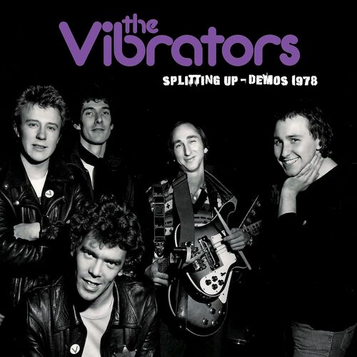 The Vibrators - Splitting Up Demos 1978 (Purple) vinyl cover
