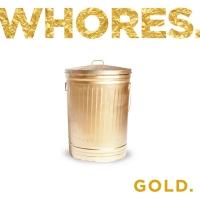 The Whores - Gold vinyl cover