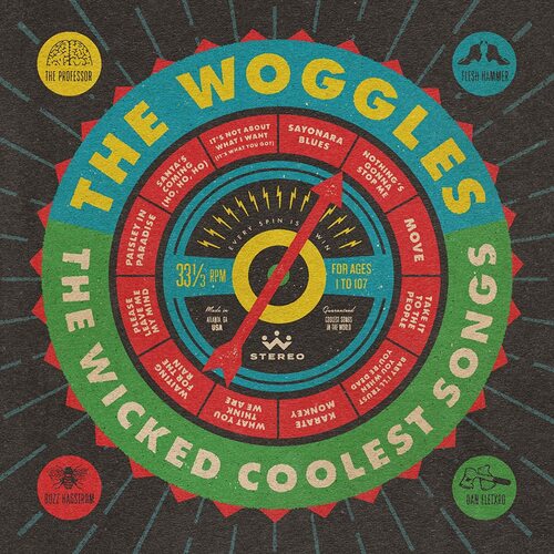 The Woggles - The Wicked Coolest Songs vinyl cover