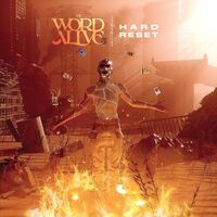 The Word Alive - Hard Reset (Slow Burn Orange) vinyl cover