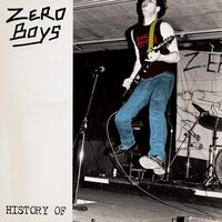 The Zero Boys - History of... vinyl cover