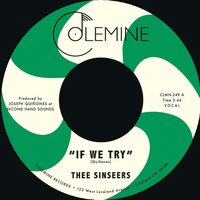 Thee Sinseers - If We Try / Give It Up You Fool vinyl cover