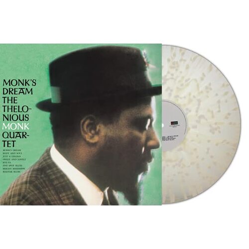 Thelonious Monk - Monk's Dream (Limited Clear With White Splatter) vinyl cover